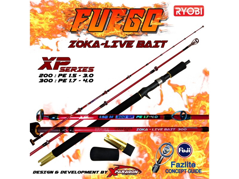 Canne X-Paragon Ryobi Fuego XP Zoka Live Bait