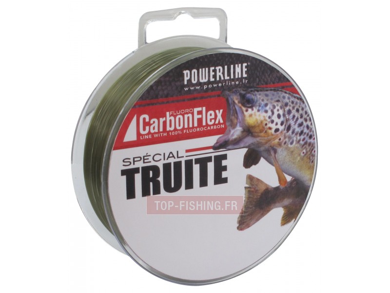 Fluorocarbon Powerline Carbonflex Fluoro Truite - 150 m