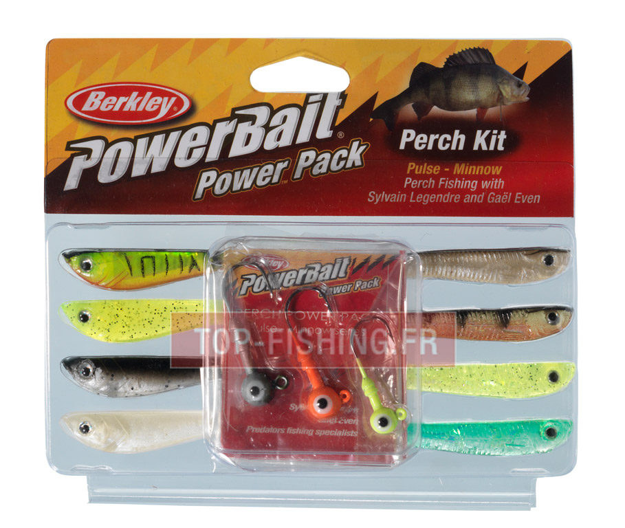 Leurres Berkley PowerBait Perch Pulse/Minnow Pro Pack
