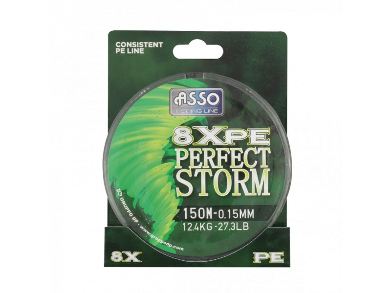 Tresse Asso Perfect Storm 8X PE Vert