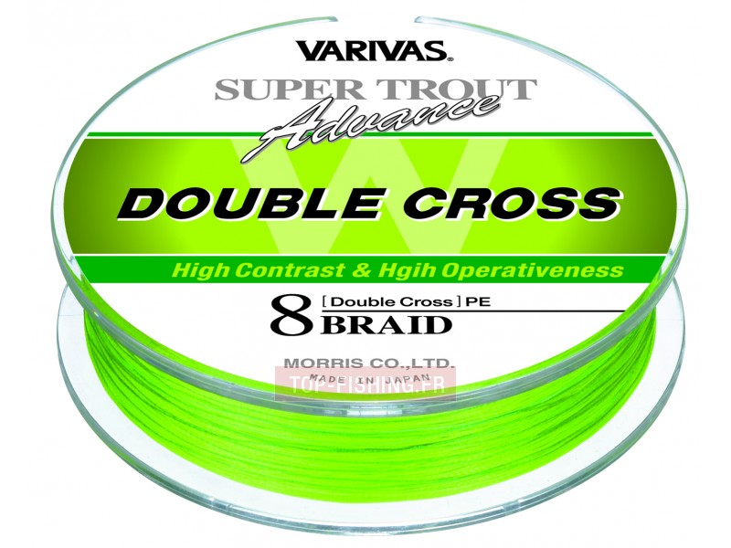 Tresse Varivas Double Cross Verte - 92 m
