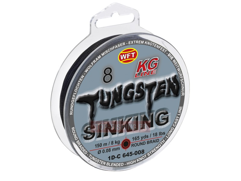 Tresse WFT KG Tungsten Sinking 150m