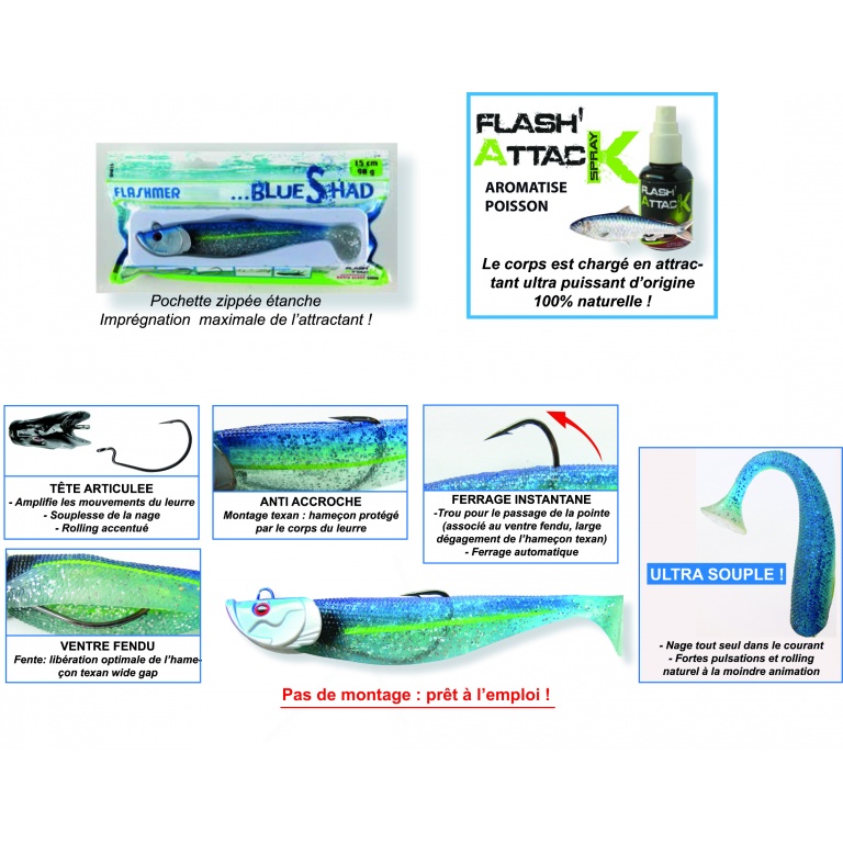 Caractéristiques du Blue Shad Caractéristiques du Blue Shad