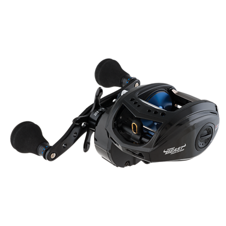 Abu Garcia Toro Revo Beast, vue de 3/4 Abu Garcia Toro Revo Beast, vue de 3/4