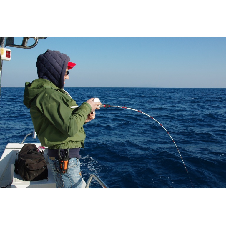 La Saltist Bay jigging en action sur un denti ! La Saltist Bay jigging en action sur un denti !
