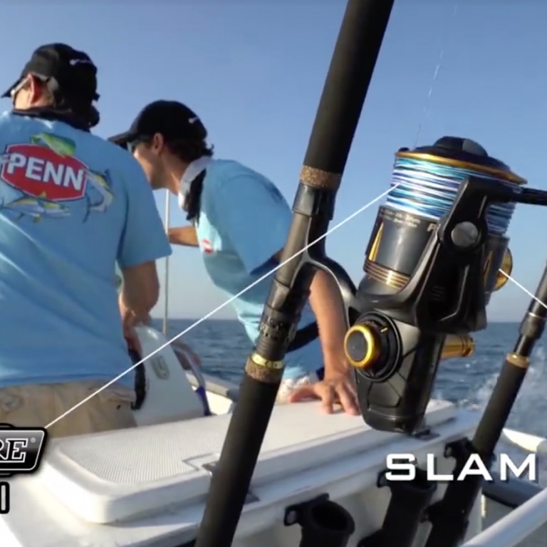 Penn Slammer 3, lors d'une partie de pêche au thon
