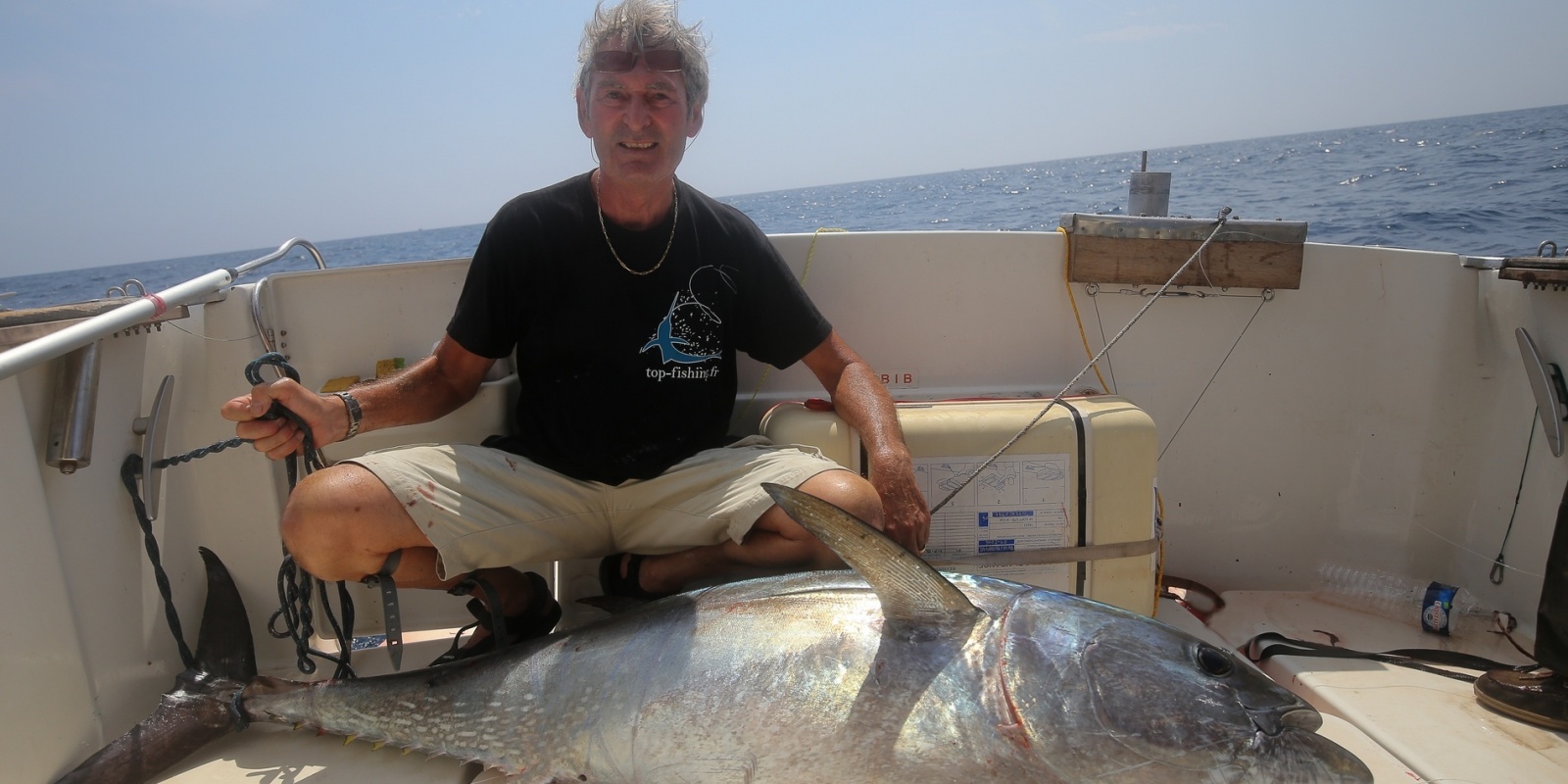 Olivier D., un client Top Fishing, pêche au thon rouge