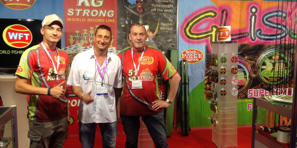 Daniel Cionini à l'EFFTEX 2017 sur le stand WFT Daniel Cionini à l'EFFTEX 2017 sur le stand WFT