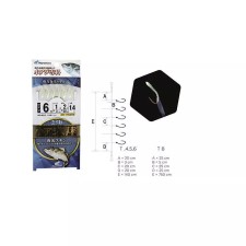 Bas de Ligne Hayabusa Sabiki HS250