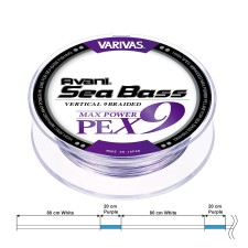 Tresse Varivas Seabass Max Power PEX9