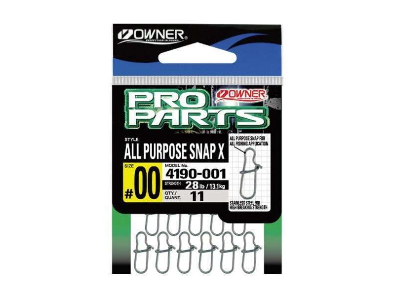 Agrafe Owner 4190 Pro Parts - All Purpose Snap X Agrafe Owner 4190 Pro Parts - All Purpose Snap X