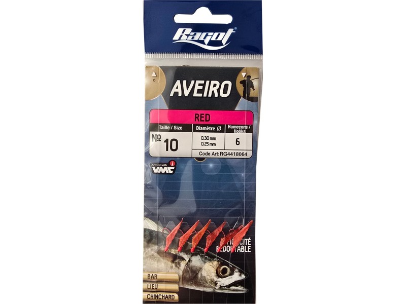 Bas De Ligne Ragot Mitraillette Aveiro Red