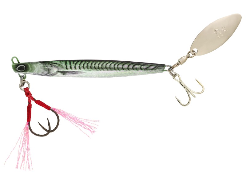 Casting Jig Daiwa Samourai Spin Jig 20g-UV Real Green Mackerel Casting Jig Daiwa Samourai Spin Jig 20g-UV Real Green Mackerel
