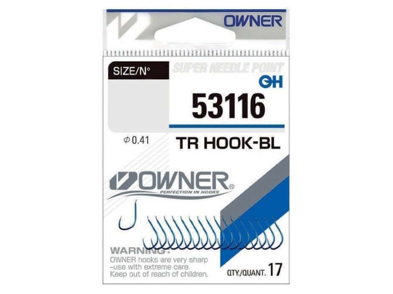 Hameçon Owner 53116 TR Hook-BL Hameçon Owner 53116 TR Hook-BL