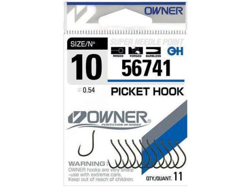 Hameçon Owner 56741 Picket Hook Hameçon Owner 56741 Picket Hook