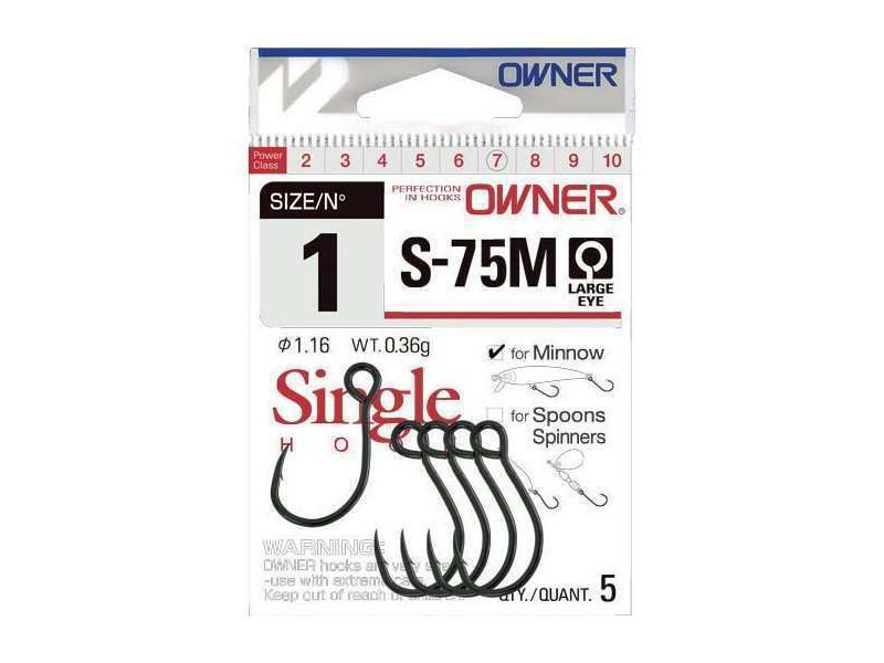 Hameçon Simple Owner Spécial Leurre S-75m Hameçon Simple Owner Spécial Leurre S-75m