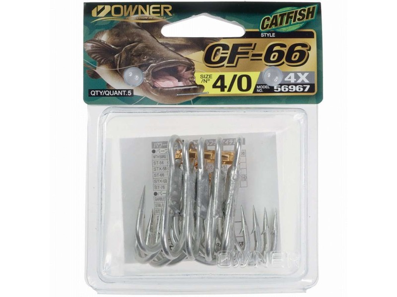 Hameçon Triples Owner CF-66 Catfish Treble ST66TN Hameçon Triples Owner CF-66 Catfish Treble ST66TN