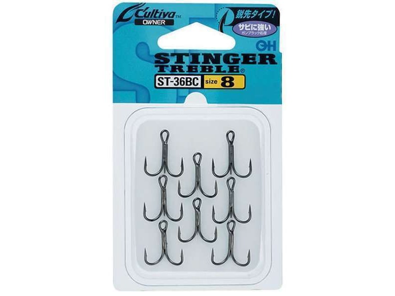 Hameçons Triples Owner ST36 Black Chrome Hameçons Triples Owner ST36 Black Chrome