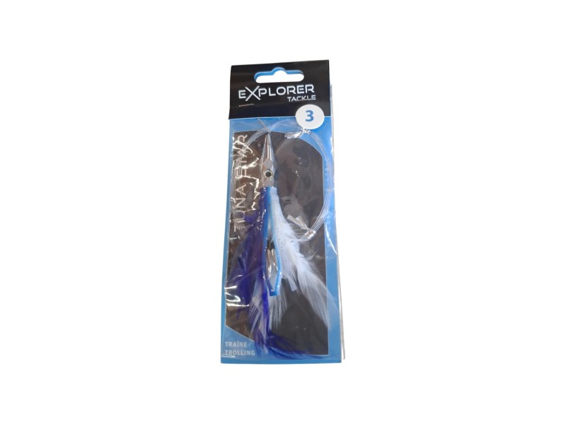 Jet Siffleur Explorer Tackle Tuna Star 3-blue-white Jet Siffleur Explorer Tackle Tuna Star 3-blue-white