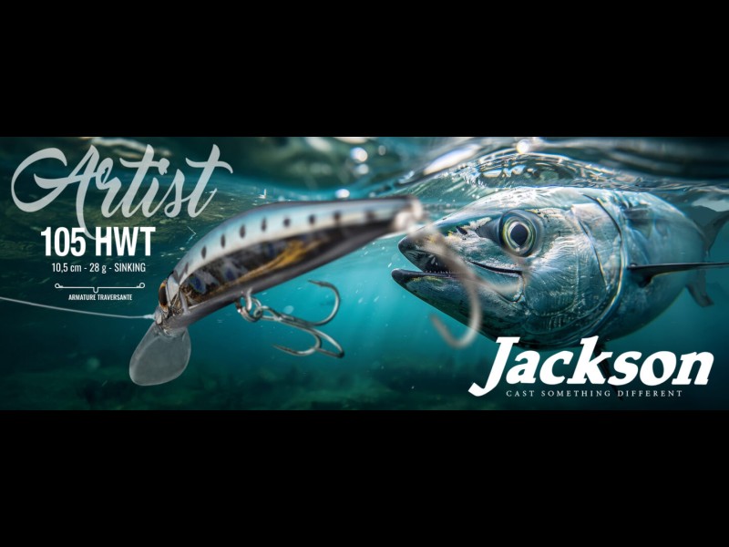 Leurre Coulant Jackson Artist 105 HWT Leurre Coulant Jackson Artist 105 HWT