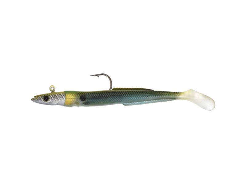 Leurre Hyperlastics Sandyll 4.5' Natural Jighead 124mm-SandEel Leurre Hyperlastics Sandyll 4.5' Natural Jighead 124mm-SandEel