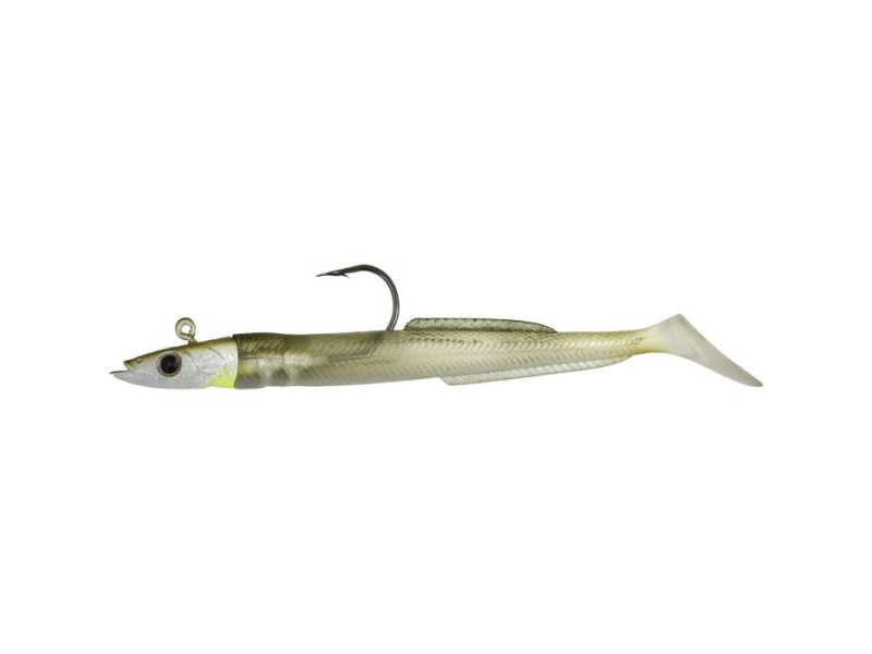 Leurre Hyperlastics Sandyll Natural Jighead 124mm-_GhostLancon Leurre Hyperlastics Sandyll Natural Jighead 124mm-_GhostLancon