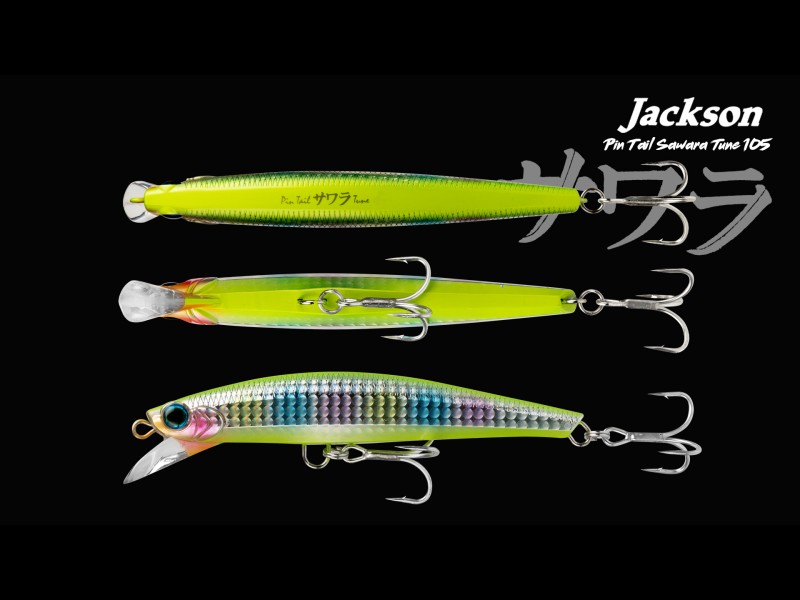 Leurre Jackson Pintail Sawara Tune 105mm