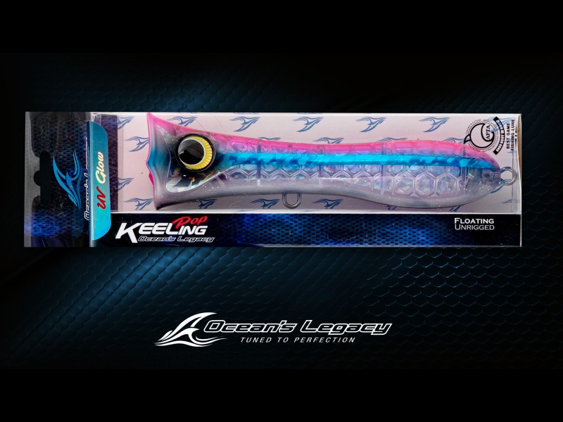 Leurre Oceans Legacy Keeling Pop 120mm