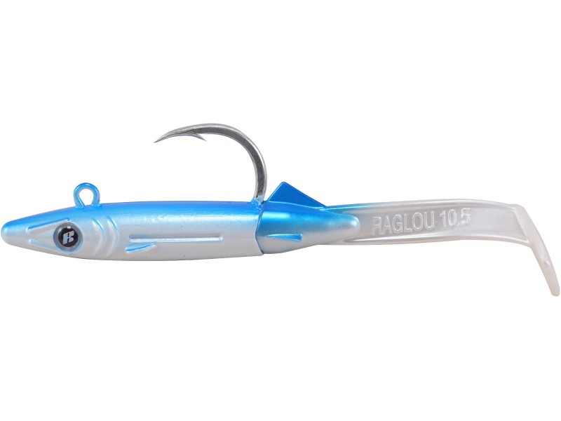 Leurre Souple Armé Ragot Raglou Hybrid Pelagic 85mm_PB Leurre Souple Armé Ragot Raglou Hybrid Pelagic 85mm_PB