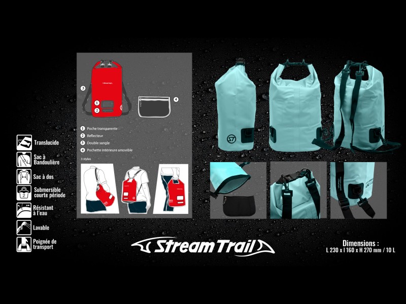Sac À Dos Stream Trail Dry Tank 10L Sac À Dos Stream Trail Dry Tank 10L