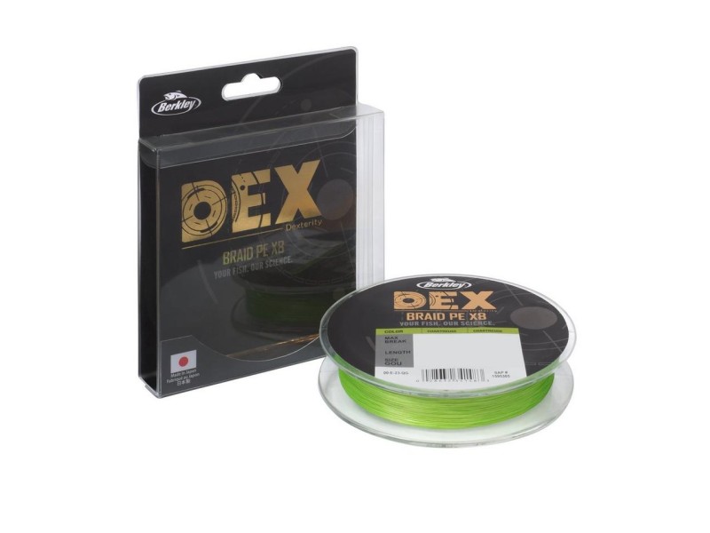 tresse-berkley-dex-braid-x8-chartreuse-150m tresse-berkley-dex-braid-x8-chartreuse-150m
