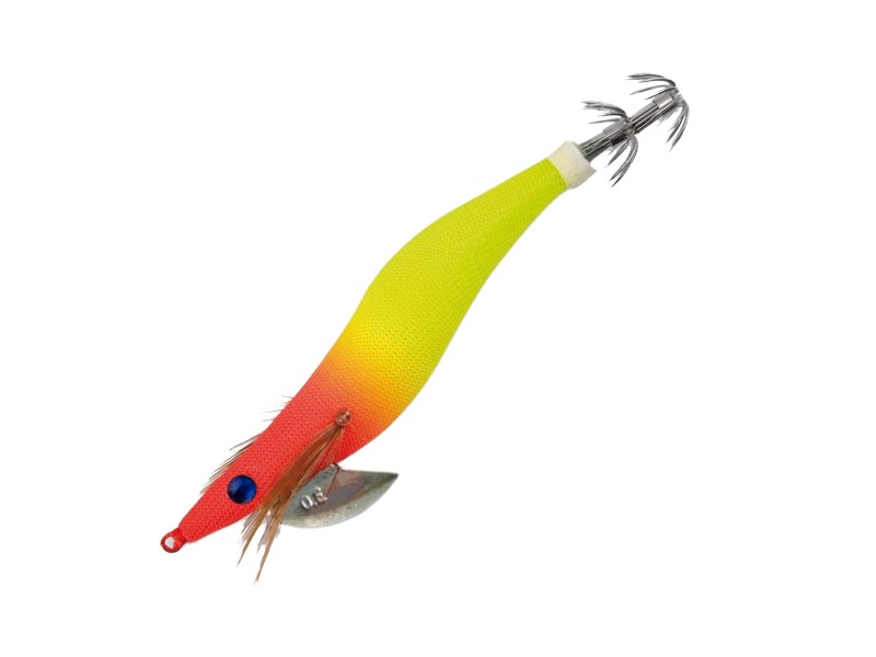 Turlutte Sunset Sunsquid Bad Gambas 2.5-STSLF560180YE-PO Turlutte Sunset Sunsquid Bad Gambas 2.5-STSLF560180YE-PO