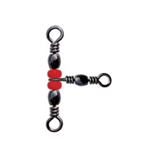 Emerillon Rotatif Sunset Triple Swivel W/Beads St-S-1706