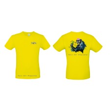 T-Shirt Way Of Fishing Bonobo 2024 Jaune