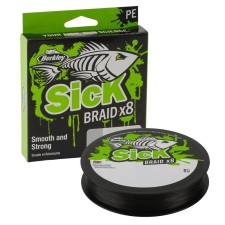 Tresse Berkley Sick Braid X8 Black 300m