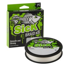 Tresse Berkley Sick Braid X8 White 300m