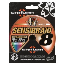 Tresse Sakura Sensibraid 8X Multicouleur 300m