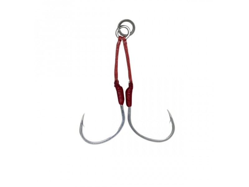 Assist Hook Savagear Bloody Double (Assist Hook pour Pêches verticales -  Savagear)