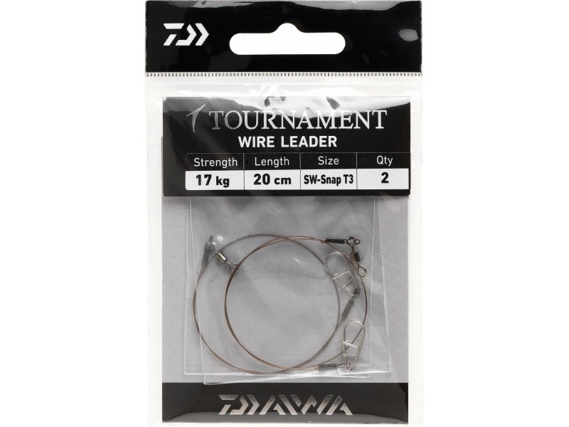 Bas de ligne Daiwa acier Tournament Wire Leader 30cm