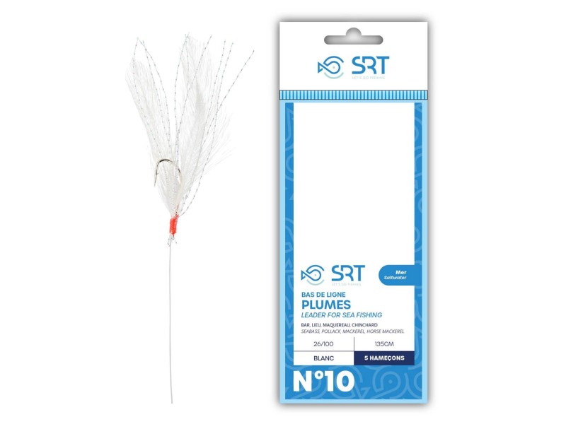 Bas De Ligne SRT Plumes Blanches
