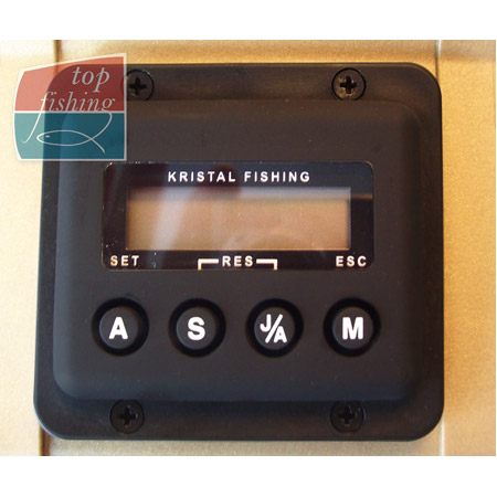 Vue 5) Moulinet électrique Kristal Fishing XL 648 DM