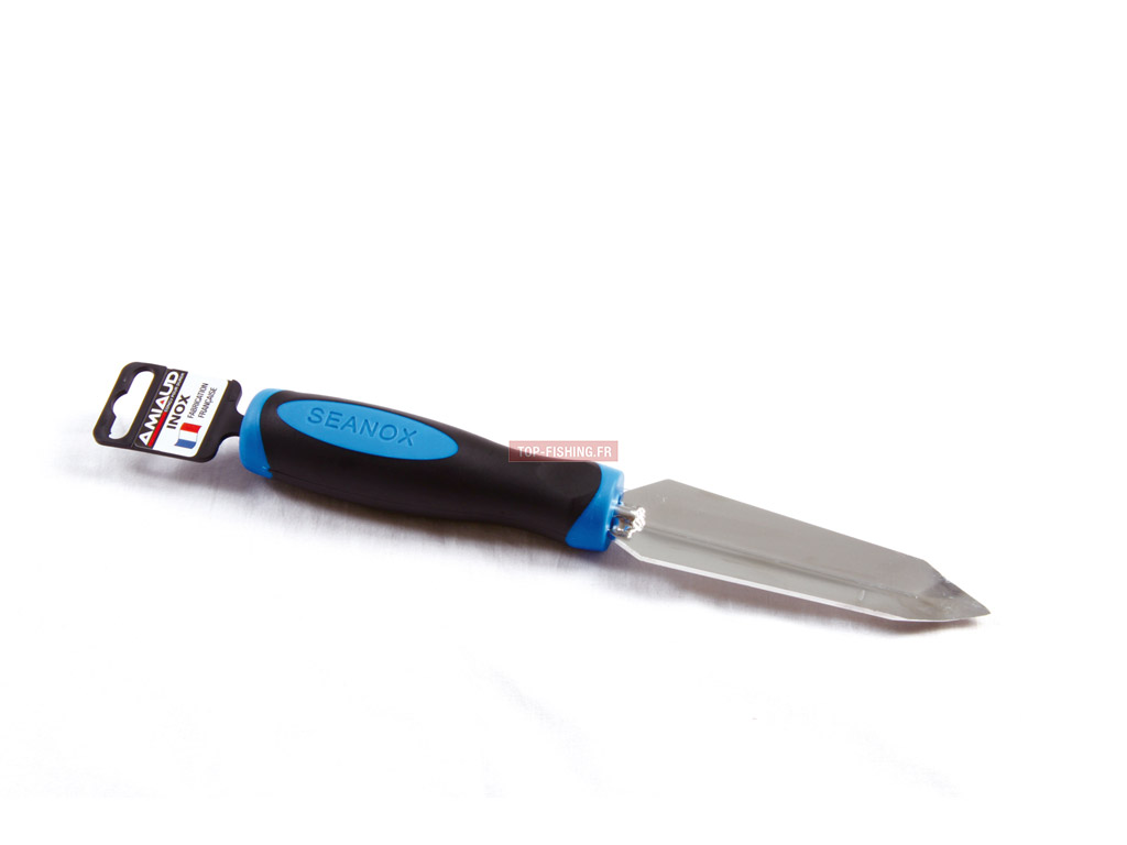 Couteau Creux à Palourdes Inox Seanox - Lg 13 cm