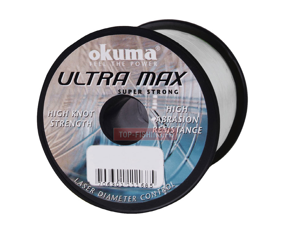 Fil Nylon Okuma Ultramax Transparent