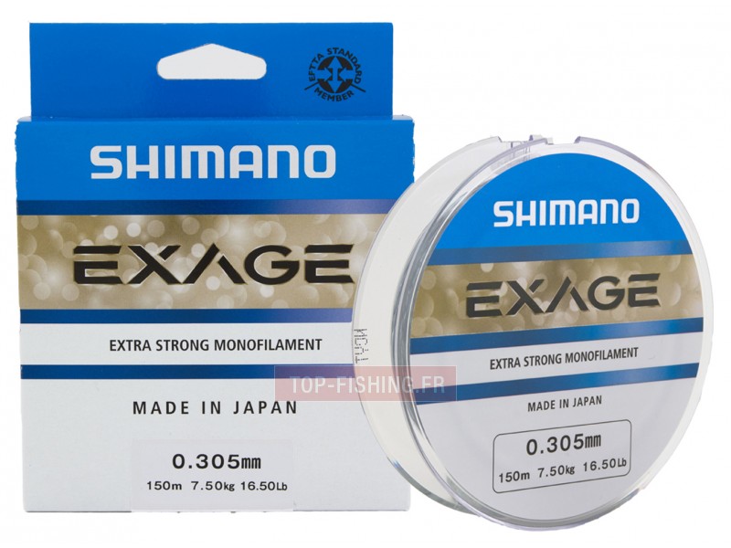 Fil Nylon Shimano Exage - 150 m.