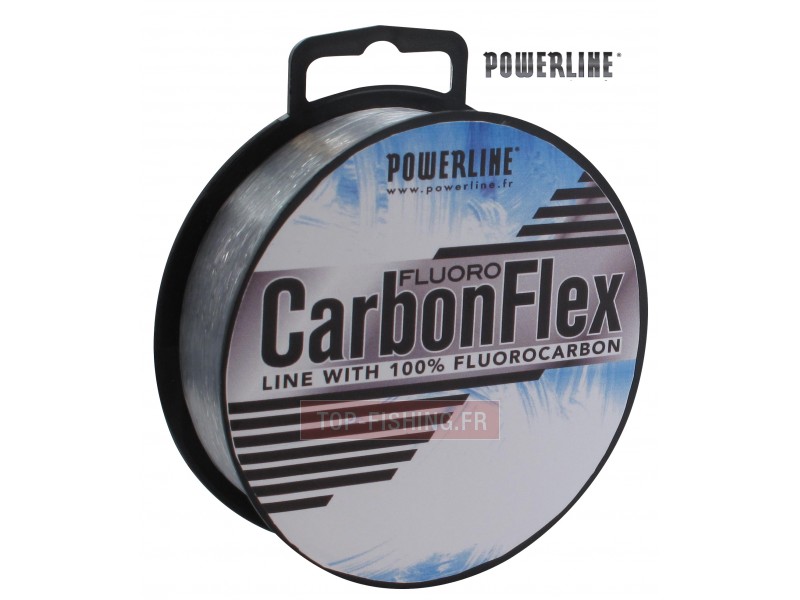 Fluorocarbone powerline carbonflex toc truite bicolore - 150m
