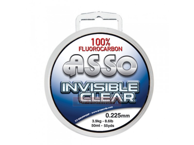 Fluorocarbone Asso Invisible Clear - 100 m