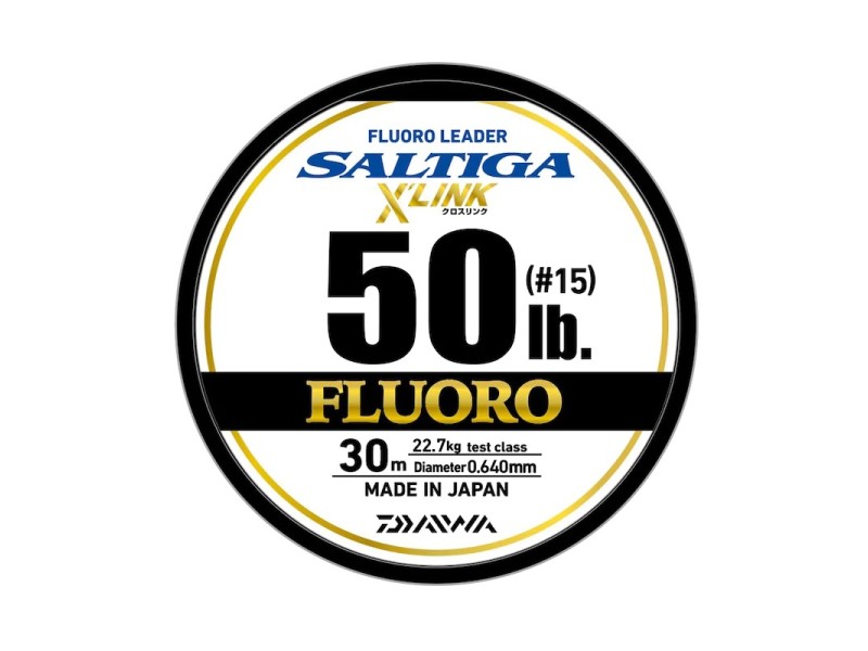 Fluorocarbone Daiwa Saltiga X' Link Fluorocarbon Leader 30m