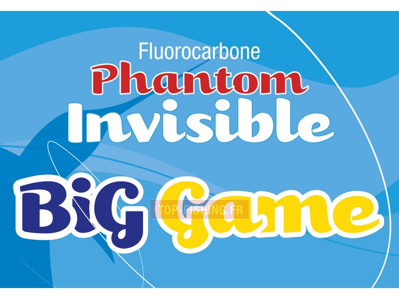 Vue 5) Fluorocarbone Top Sea Phantom Invisible Big Game