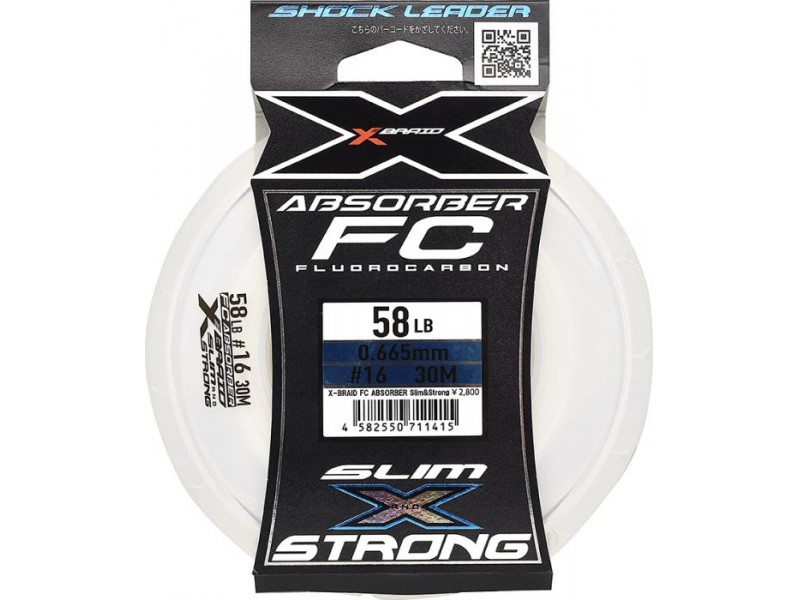 Fluorocarbone X-Braid FC Absorber Slim And Strong X021
