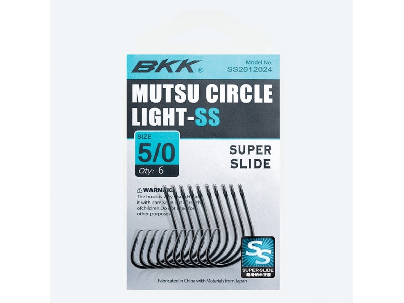 Hameçon Simple BKK Mutsu Light Circle